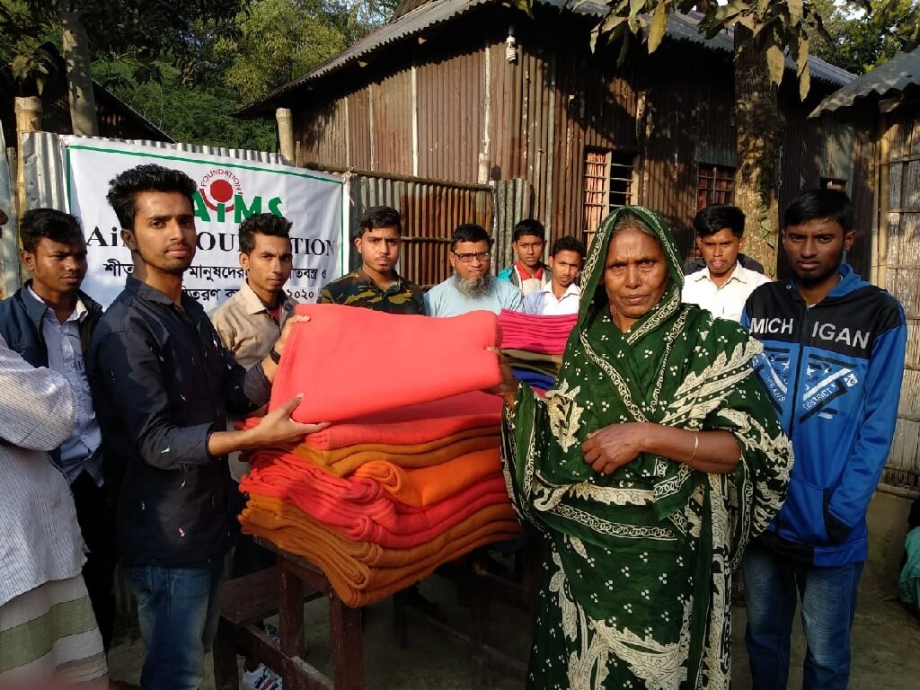 Warm Clothes and Blankets Distribution Program (Part 11) Aims